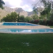 Casa rural con encanto Ca Lluis. La Vall de Laguar. Alicante. piscina laguar
